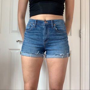 Madewell denim shorts